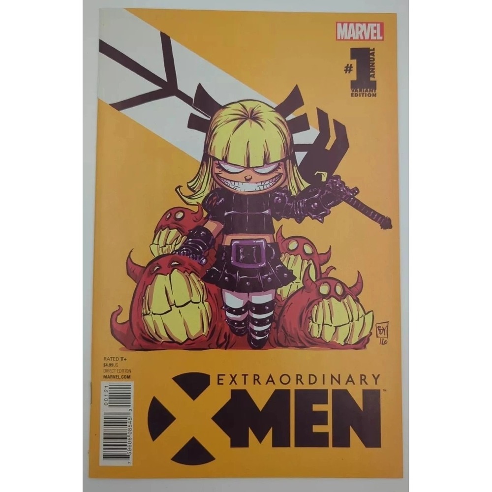 Extraordinary X-Men Annual #1‎ Skottie Young Variant 2016 NM Magik HTF Marvel